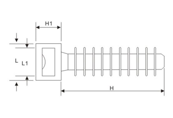 Drawings of Cable Tie Holder Drawings of Cable Tie Holder