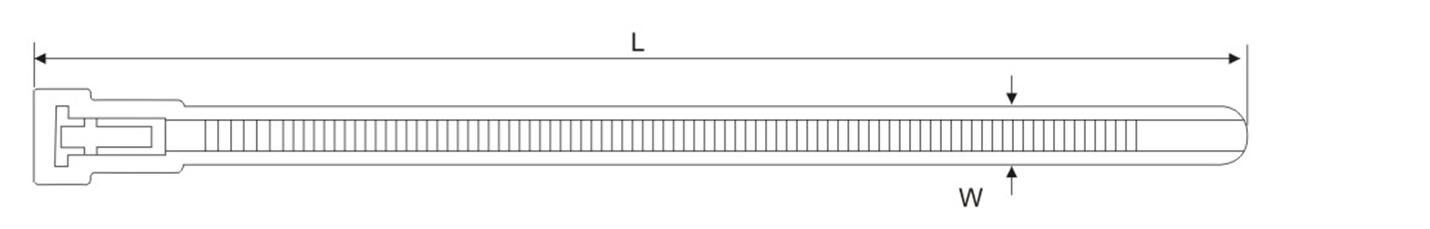 Drawings of Releasable Cable Ties Drawings of Releasable Cable Ties